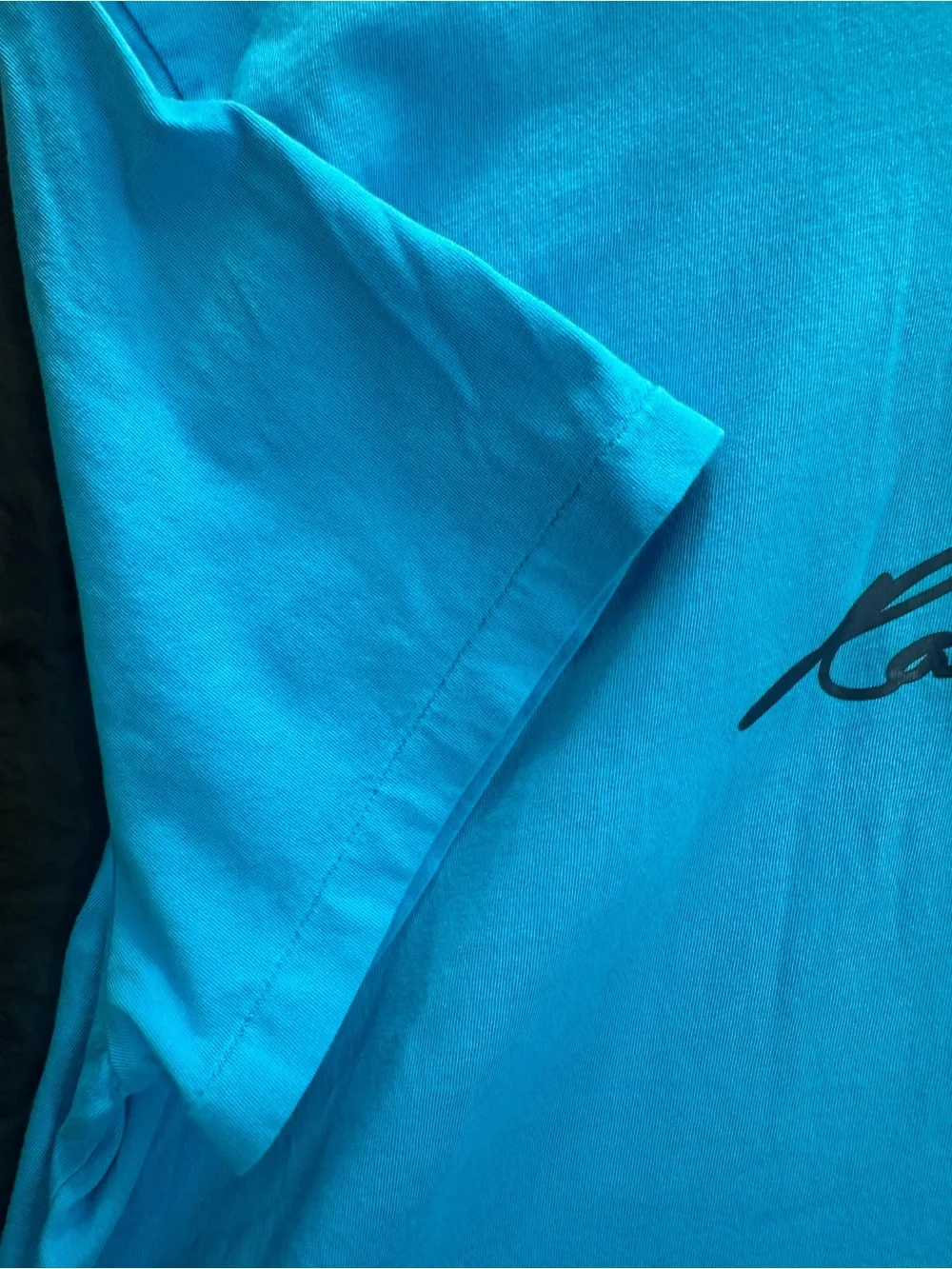Polo by Ralph Lauren Turquoise Short Sleeve Polo Player Graphic Tee